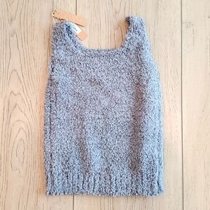 NWT! Skims Kids Cozy Knit Tank Top 6/7Y